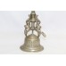 Ganesha Temple Bell Silver 925 Sterling Indian Handcrafted Solid Antique Vintage